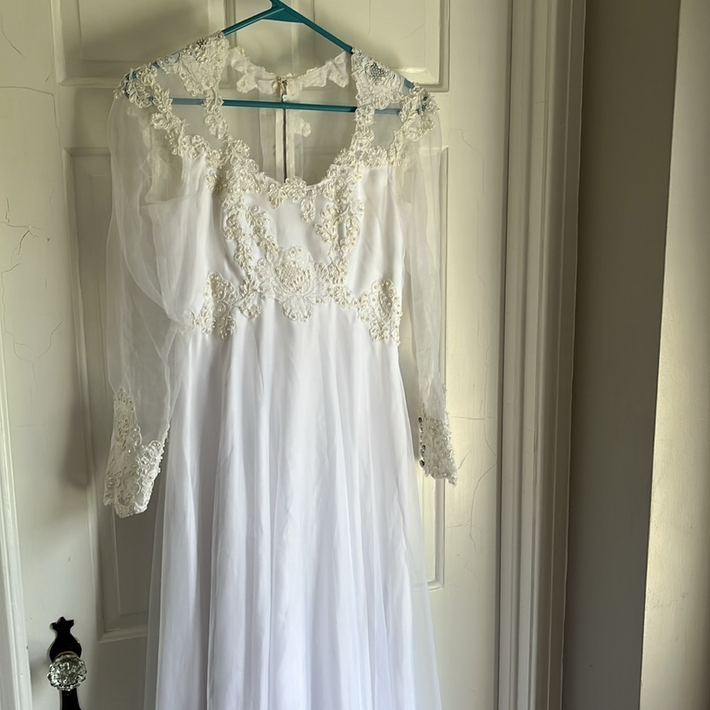 Handmade Wedding Dress - Picture 2 of 7